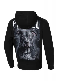 PitBull West Coast Pánská mikina STREET KING KP - černá