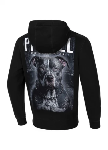 PitBull West Coast Pánská mikina STREET KING KP - černá