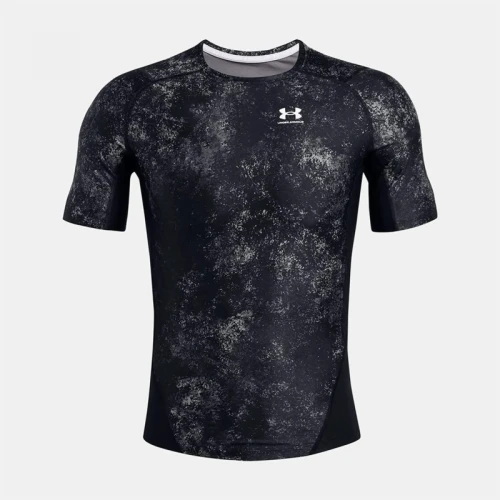 Pánské kompresní triko Under Armour HG IsoChill Prtd SS -…