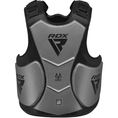 RDX Chránič hrudi pro trenéry L1 Mark Pro - stříbrný