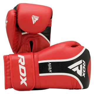 RDX Boxerské rukavice AURA PLUS T-17 - červené