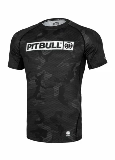 PitBull West Coast Rashguard Kr.rukáv Net Camo Hilltop II -…