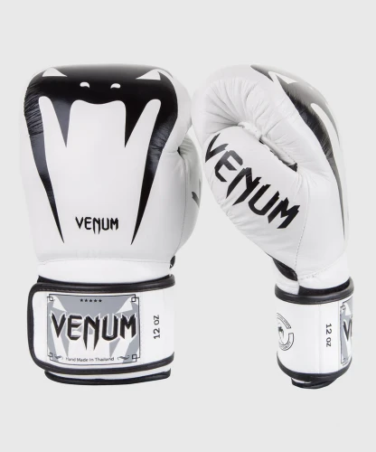 Boxerské rukavice VENUM GIANT 3.0 kůže - bílé