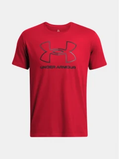 Pánské triko Under Armour FOUNDATION UPDATE SS - červené