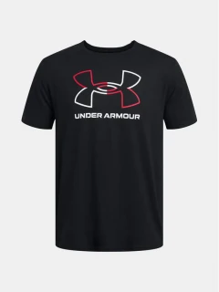 Pánské triko Under Armour FOUNDATION UPDATE SS - černé