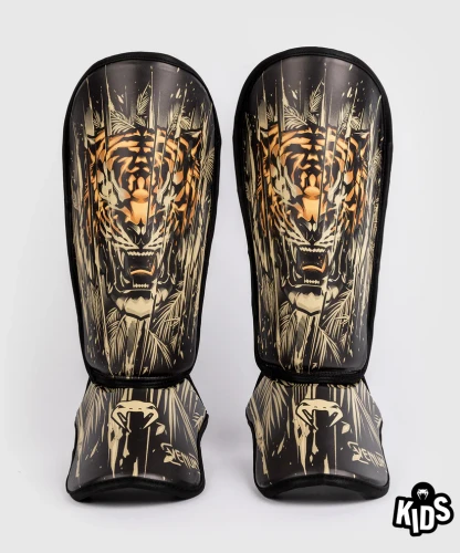 Dětské Chrániče holení VENUM Tiger - černo/oranžové