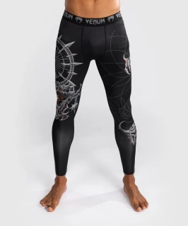 Kompresní legíny Venum Gladiator 5.0 - černo/stříbrné