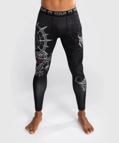 Kompresní legíny Venum Gladiator 5.0 - černo/stříbrné