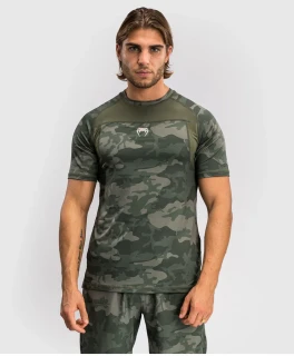 Funkční triko VENUM G-Fit Air Dry-Tech Kr.rukávem - army…