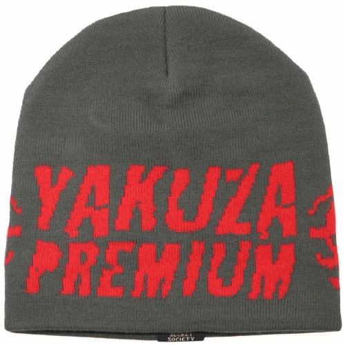 Yakuza premium Pletená čepice YPBE 3780 - tmavě šedá