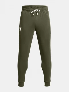 Pánské tepláky UNDER ARMOUR UA Rival Terry - zelené