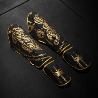 PHANTOM Chrániče holení muay thai - černo/zlaté