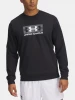Pánská mikina UNDER ARMOUR UA Rival Terry Logo Crew - černá