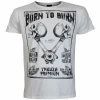 Yakuza Premium Pánské tričko YPS-3819 - bílé