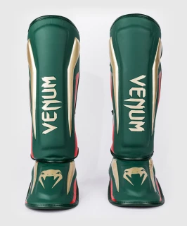 Chrániče holení VENUM Elite - zelené Special Edition