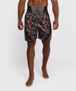 Pánské Boxerské šortky VENUM Jungle Ops - černo/neo zelené