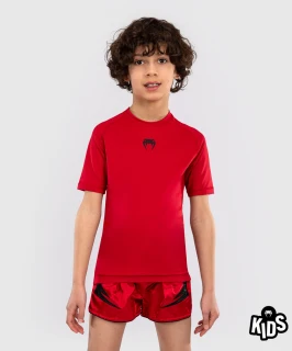 Dětský Rashguard VENUM Contender Kr. rukáv - červený