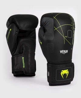 Boxerské rukavice VENUM Training Camp 4.0 - černo/neo zelené