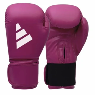 Boxerské rukavice Adidas Speed 50 - purpurově/bílé