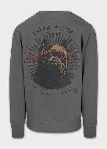 PitBull West Coast Pánská mikina MT FUJI crewneck -…