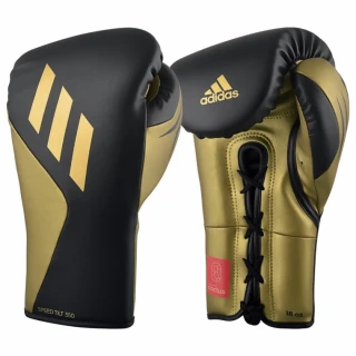 Boxerské rukavice Adidas Speed Tilt 350 - černo/zlaté