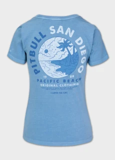 PitBull West Coast Dámské triko Denim Washed PLANET SURF -…