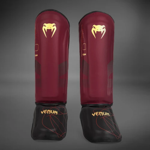 Chrániče holení VENUM Tactical X - červeno/zlaté