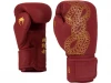 Boxerské rukavice Venum Serpenti - vínové/béžové