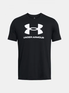 Pánské triko Under Armour SPORTSTYLE LOGO UPDATE SS - černé