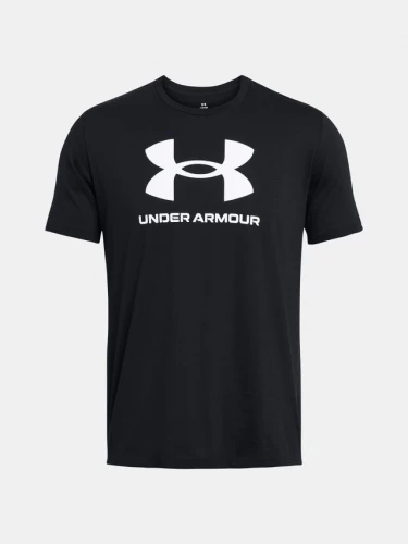Pánské triko Under Armour SPORTSTYLE LOGO UPDATE SS - černé
