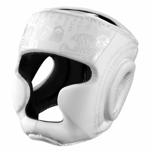 Přilba PHANTOM muay thai - bílé