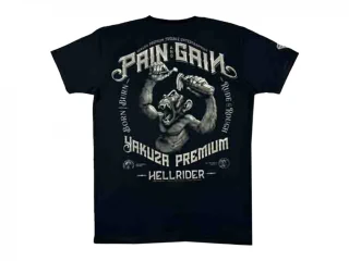 Yakuza Premium Pánské tričko Pain and Gain, Hellrider 3909…