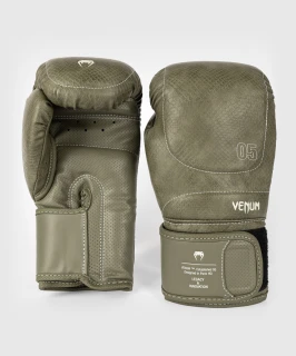 Boxerské rukavice VENUM Impact Evo Scales - army zelené