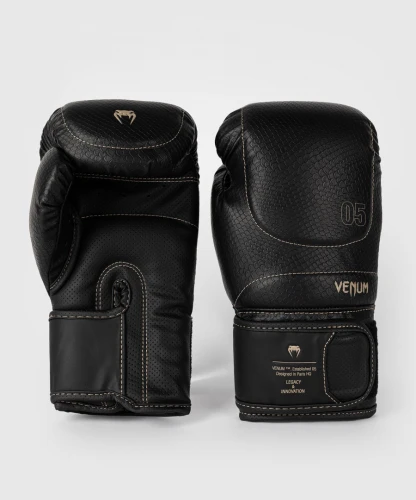 Boxerské rukavice VENUM Impact Evo Scales - černé