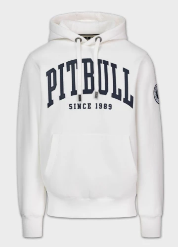 PitBull West Coast Pánská mikina NORTON KP - bílá