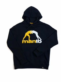 MANTO Pánska mikina LOGO 2.0 - černá