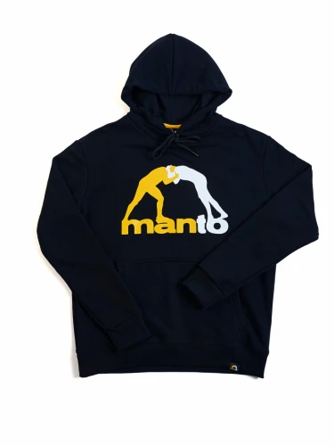 MANTO Pánska mikina LOGO 2.0 - černá