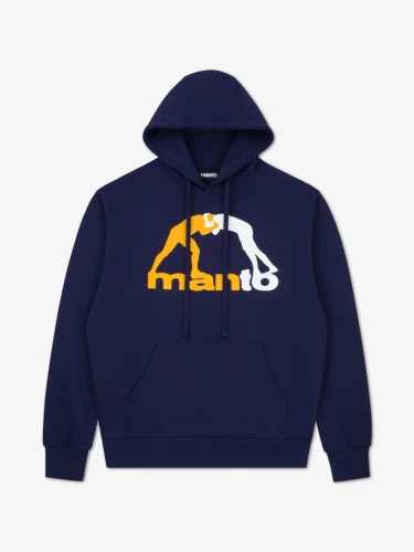 MANTO Pánska mikina LOGO 25 - tmavě modrá