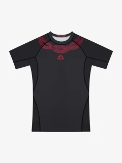 Rashguard Manto s Kr.rukáv UROBOROS - černý
