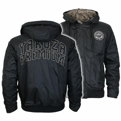 Yakuza Premium Pánská zimní bunda 3765 - černá