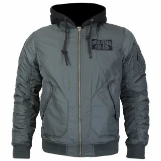 Yakuza Premium Pánská bomber bunda 3961 - tmavě šedá
