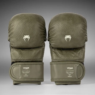 MMA Sparring rukavice VENUM Impact Evo Scales - zelené