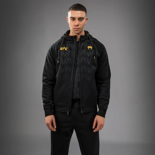 Pánská Mikina UFC Zenith by Venum Replica - černo/zlatá