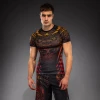 Rashguard VENUM Quetzal Fury Kr. rukáv - černý