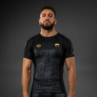 Rashguard Venum x Chimaev Wild Borz Kr.rukáv - černo/šedý