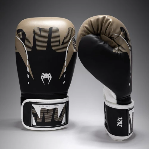 Boxerské rukavice VENUM Adrenaline - černo/sand