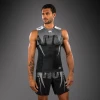 Rashguard bez rukávu VENUM Adrenaline - černo/stříbrný