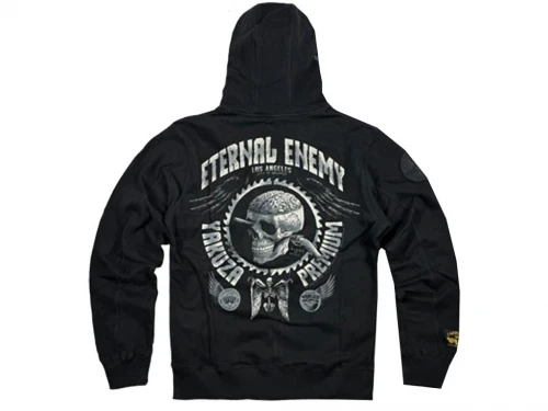 Pánská mikina Yakuza Premium 4025A ETERNAL ENEMY - černá