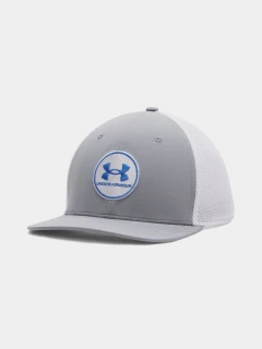 Under Armour Pánská Kšiltovka M DRIVE MID - šedo/bílá