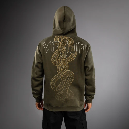 Pánská mikina VENUM Serpenti - zeleno/zlato/ivory